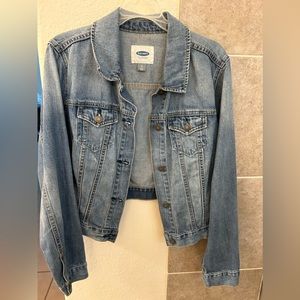 Size large denim jacket